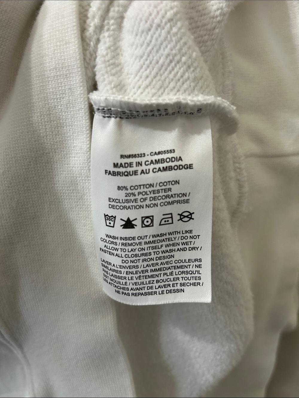 Women's Nike Sportswear Club Fleece Quarter-Zip Sweatshirt White Size Small - Picture 5 of 6